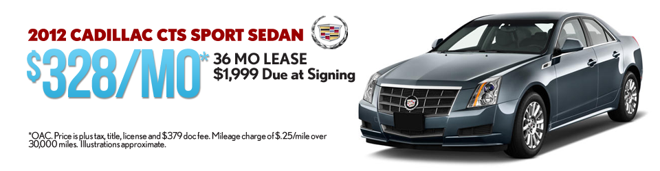 2012 Cadillac CTS Sedan at Royal Cadillac of Tucson
