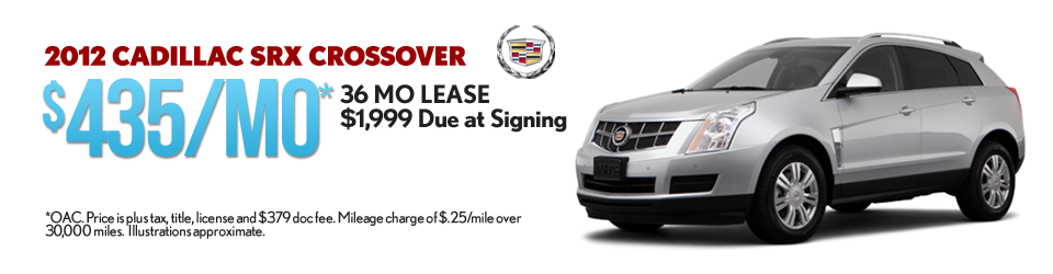 2012 Cadillac SRX at Royal Cadillac of Tucson